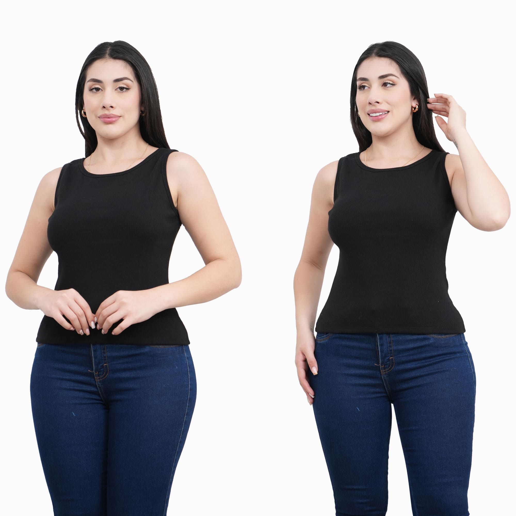 BIVIDI PACK X 2 EN RIB MUJER AZAYU - 1