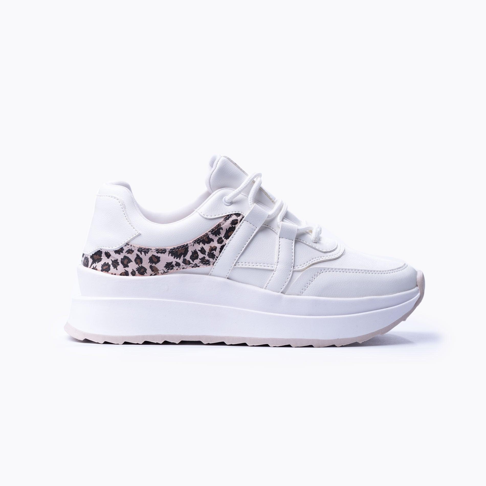 ZAPATILLAS URBANAS MUJER THANI BLANCO PRINT - 2