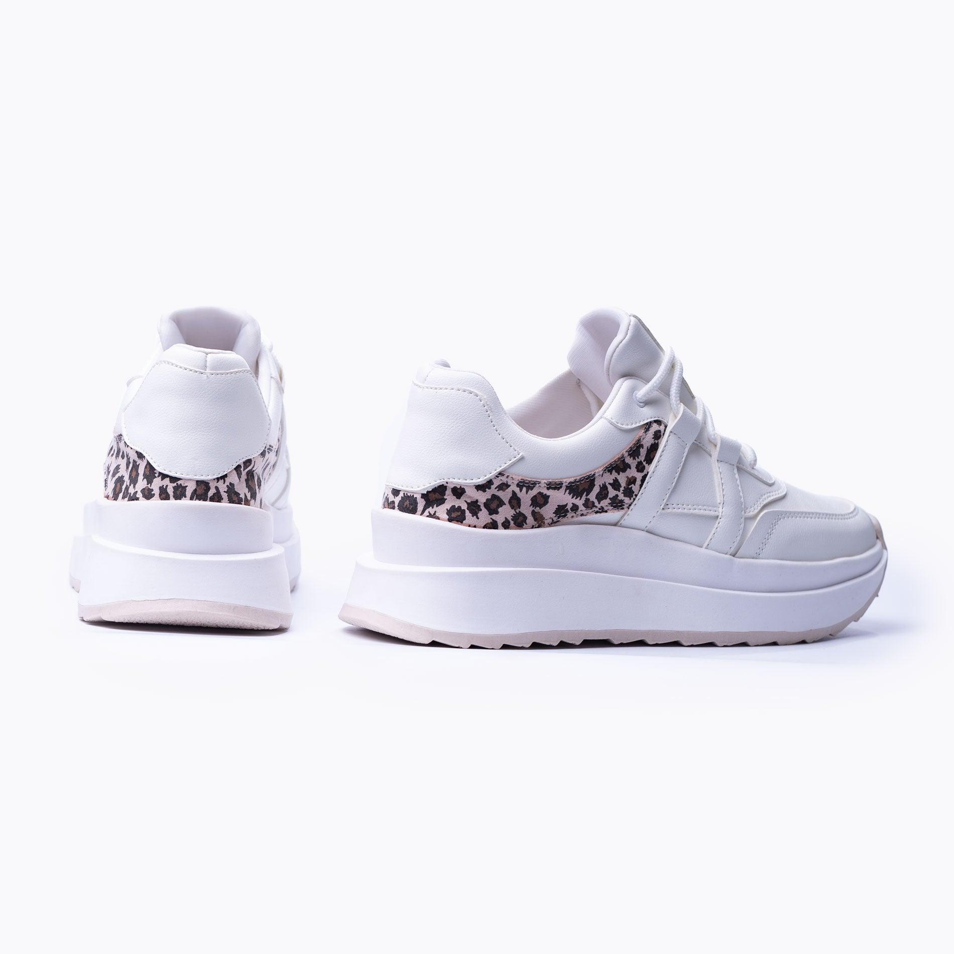 ZAPATILLAS URBANAS MUJER THANI BLANCO PRINT - 4