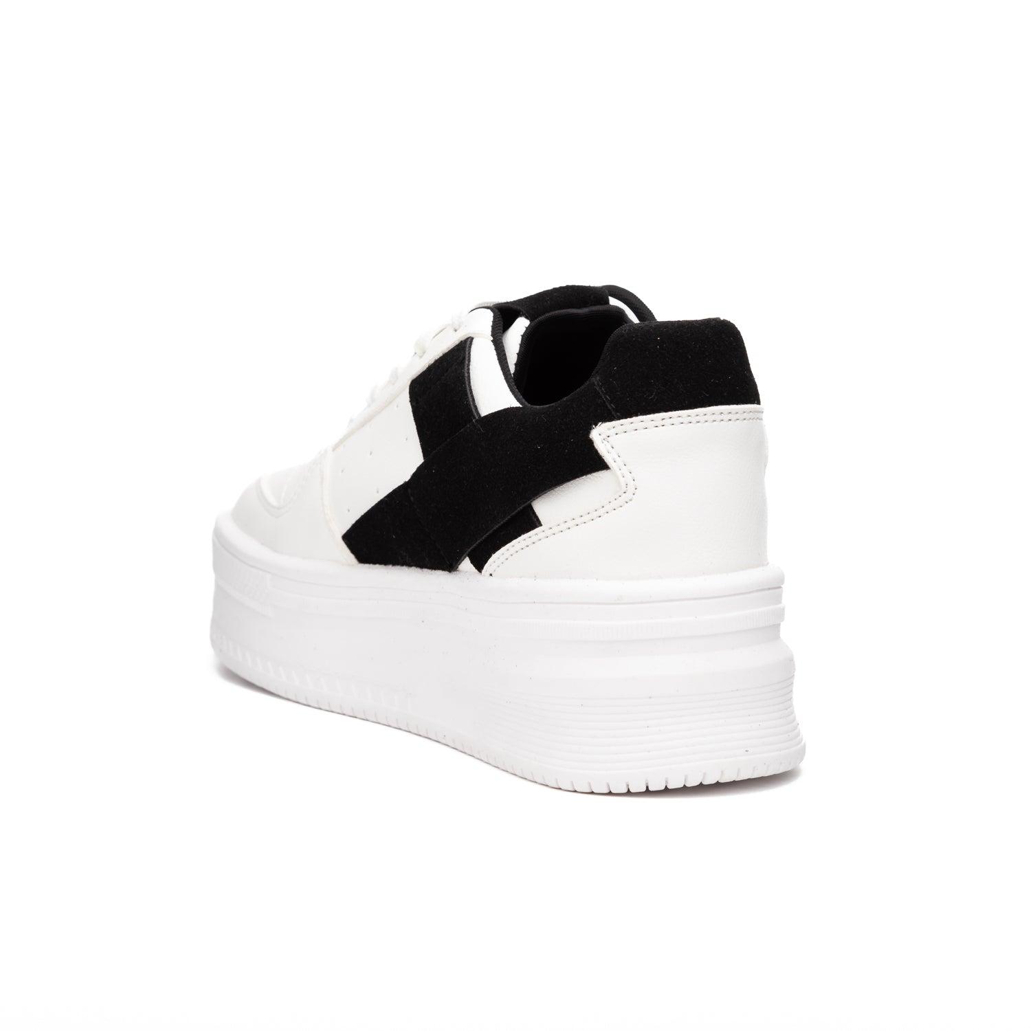 ZAPATILLAS URBANAS MUJER KRABI BLANCO CON NEGRO - 6