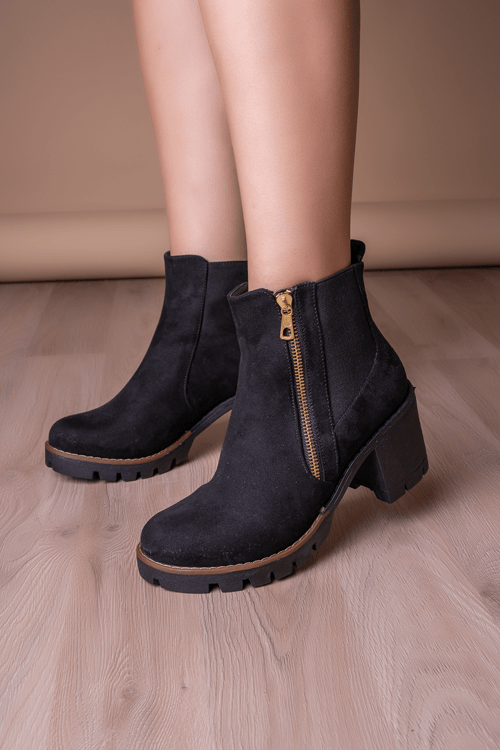 BOTINES MUJER VICENZA NEGRO - 1
