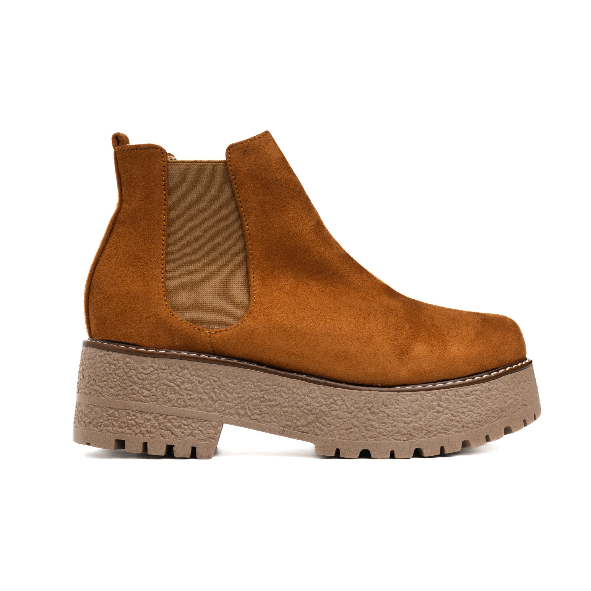 BOTINES MUJER NÉBULA CAMEL LUCKIA - 4