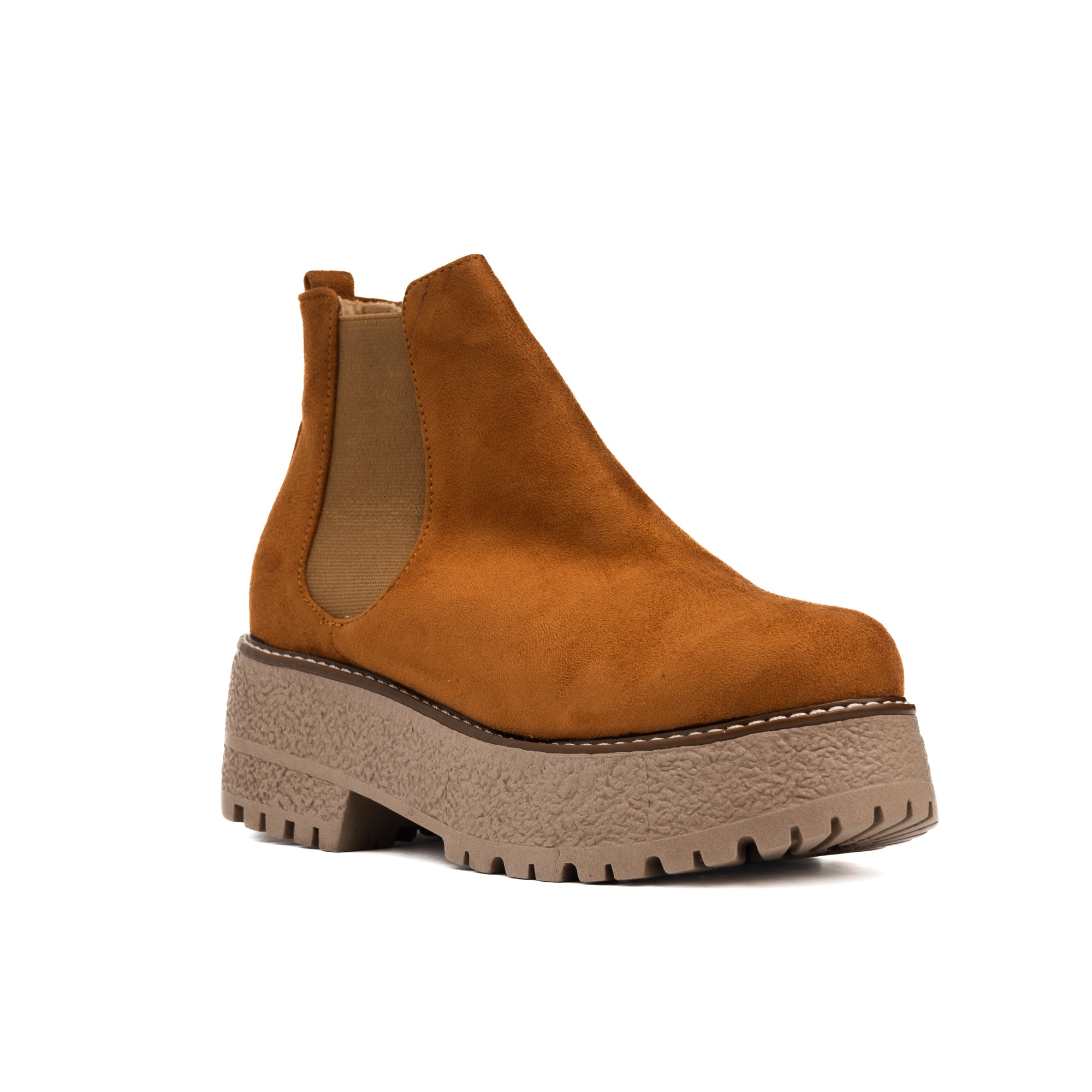 BOTINES MUJER NÉBULA CAMEL LUCKIA - 5