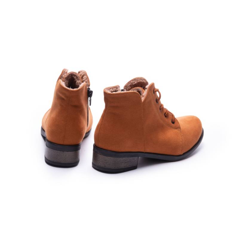 BOTINES MUJER NÉBULA BEIGE NIZA - 3