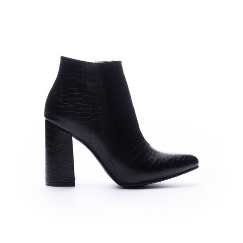 Ripley - BOTINES MUJER NÉBULA NEGRO TEXAS 2 SERPIENTE