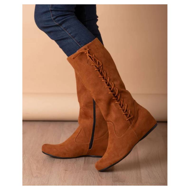 BOTAS MUJER NÉBULA CAFÉ OSCURO KARRATHA - 4