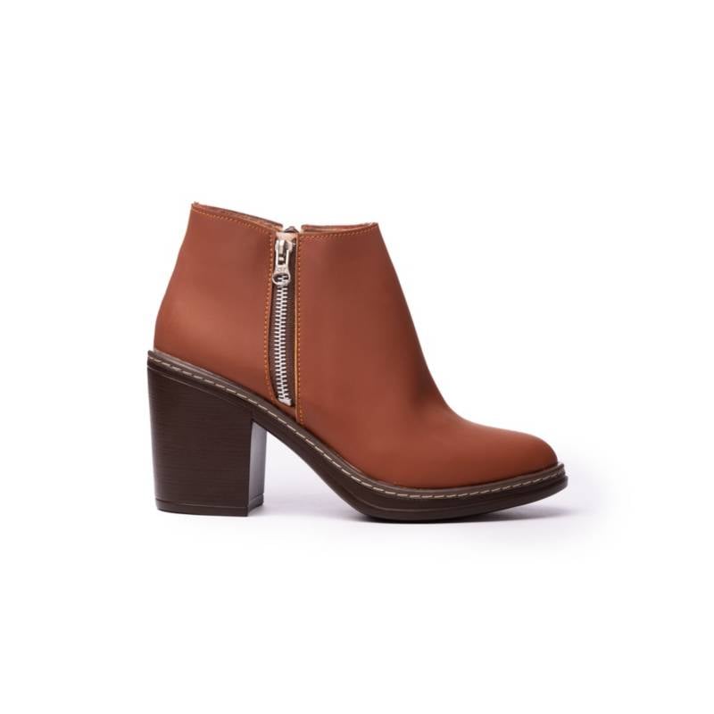 BOTAS MUJER NÉBULA CAFÉ CLARO AZAHAR - 1