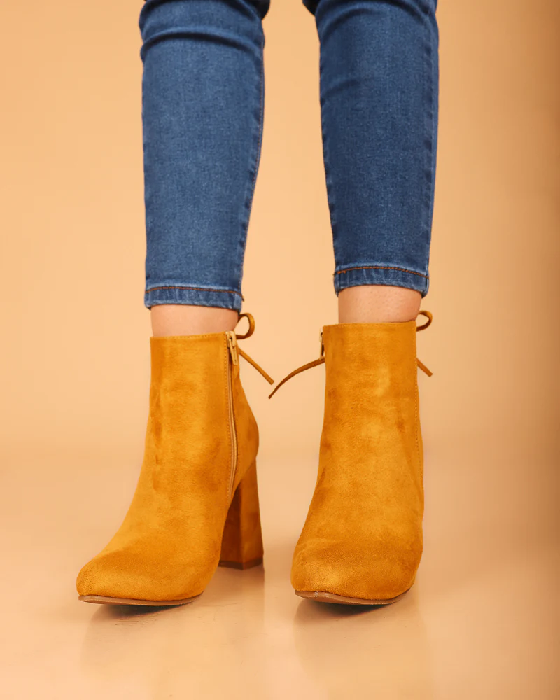 BOTINES MUJER NÉBULA AMARILLO BUBALI - 5