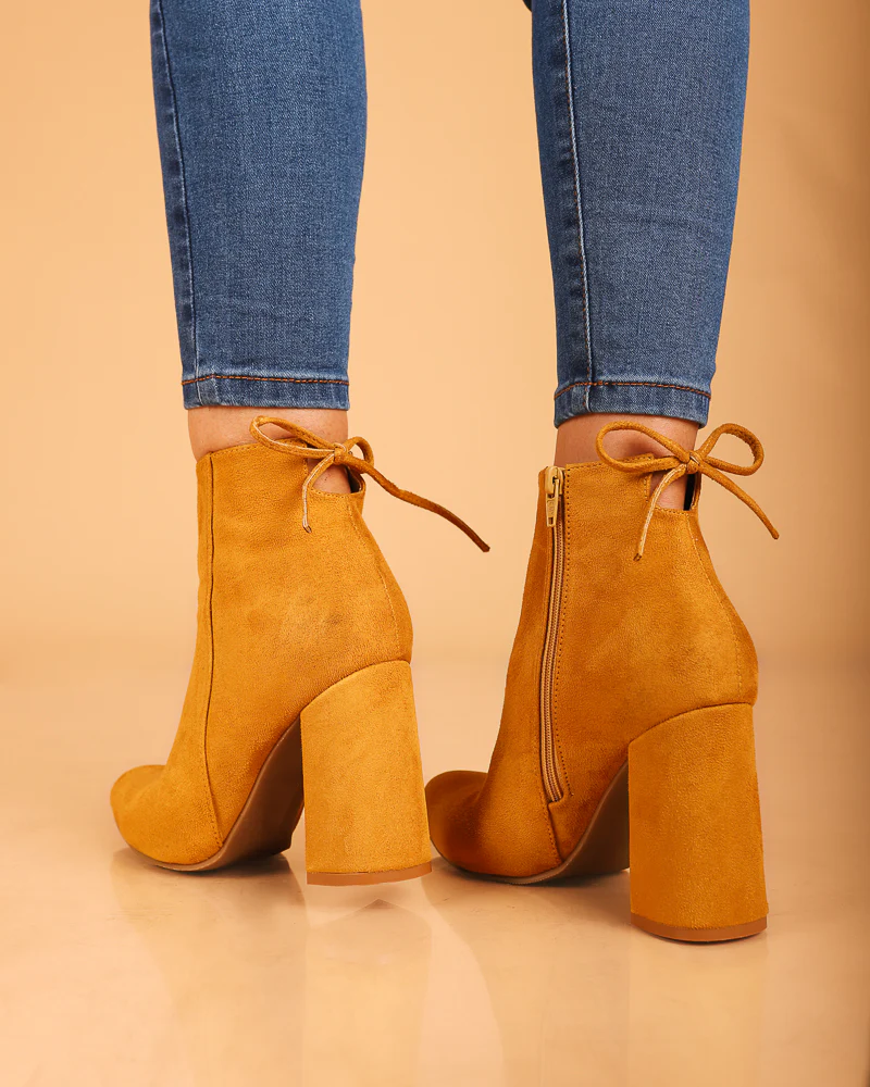 BOTINES MUJER NÉBULA AMARILLO BUBALI - 6