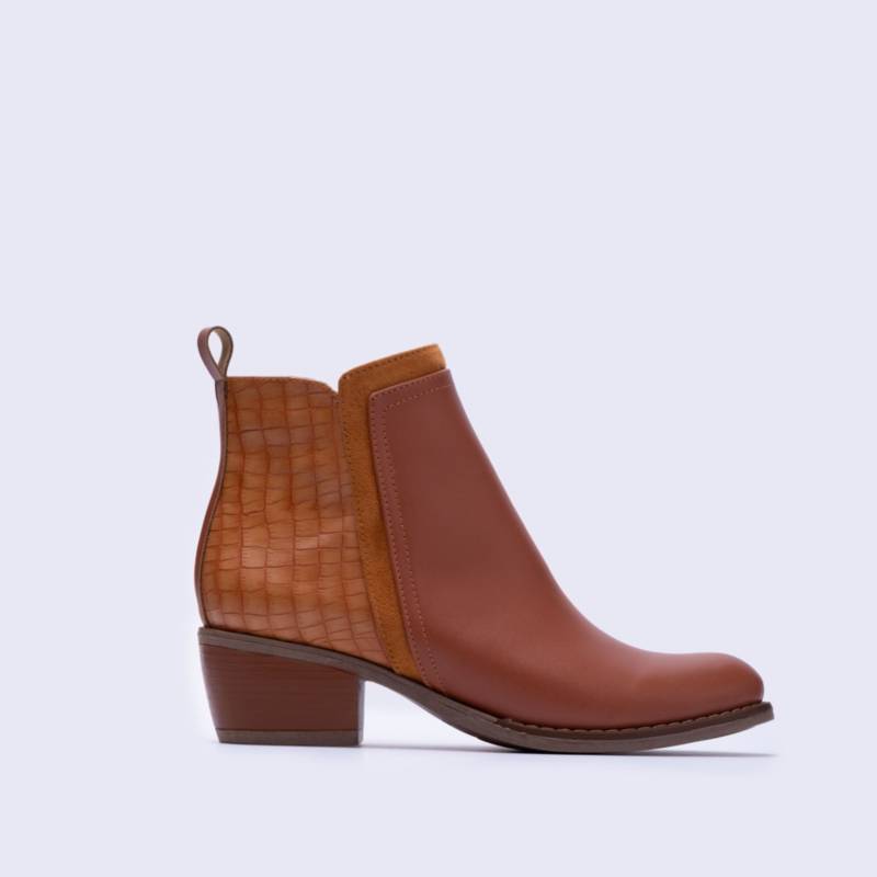 Ripley - BOTINES MUJER NÉBULA CAFÉ CLARO NESEBAR SERPIENTE
