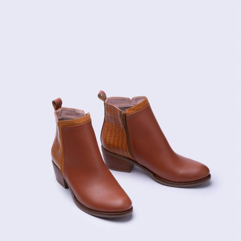 Ripley - BOTINES MUJER NÉBULA CAFÉ CLARO NESEBAR SERPIENTE