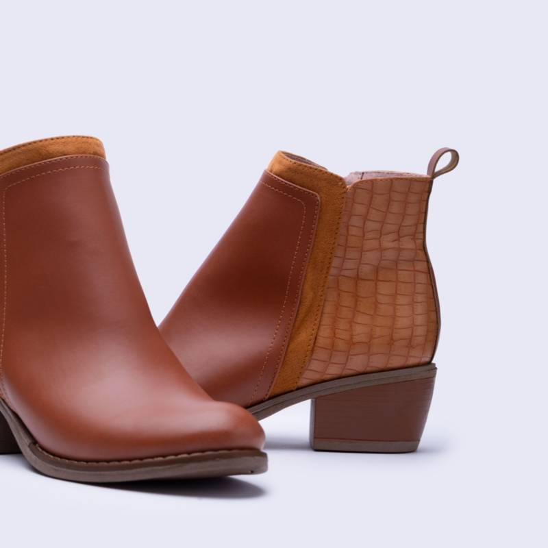 Ripley - BOTINES MUJER NÉBULA CAFÉ CLARO NESEBAR SERPIENTE