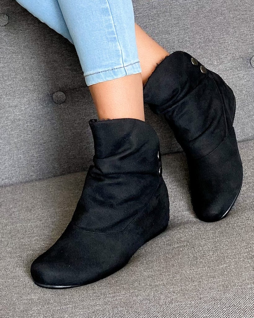 BOTINES MUJER NÉBULA NEGRO MERSIN - 4