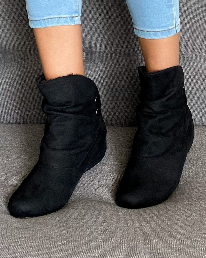 BOTINES MUJER NÉBULA NEGRO MERSIN - 5