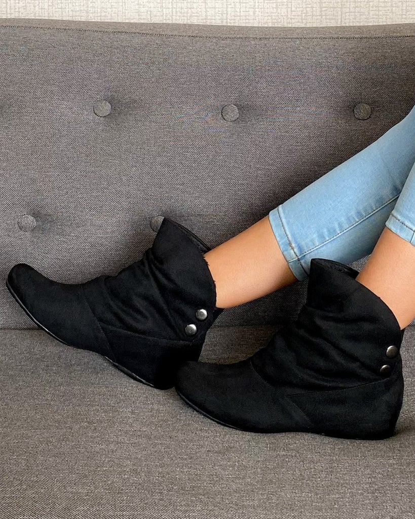 BOTINES MUJER NÉBULA NEGRO MERSIN - 6