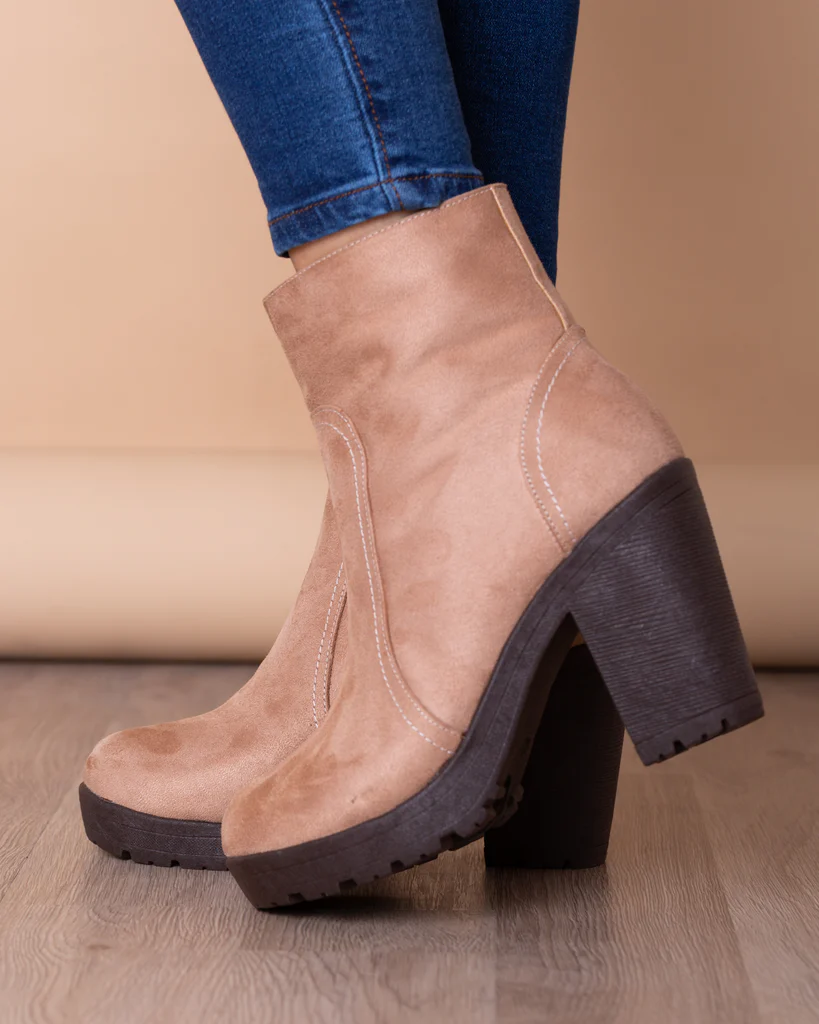 Ripley - BOTAS MUJER NÉBULA CAFÉ CLARO GERALDTON