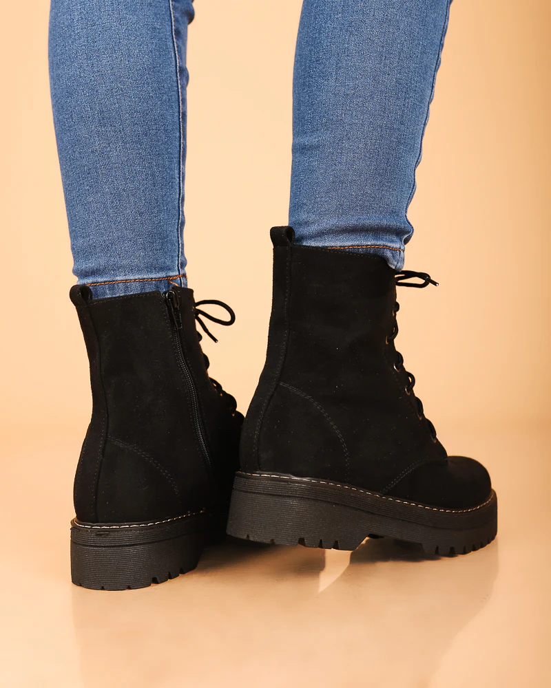BOTAS MUJER NÉBULA NEGRO DACOTA - 6