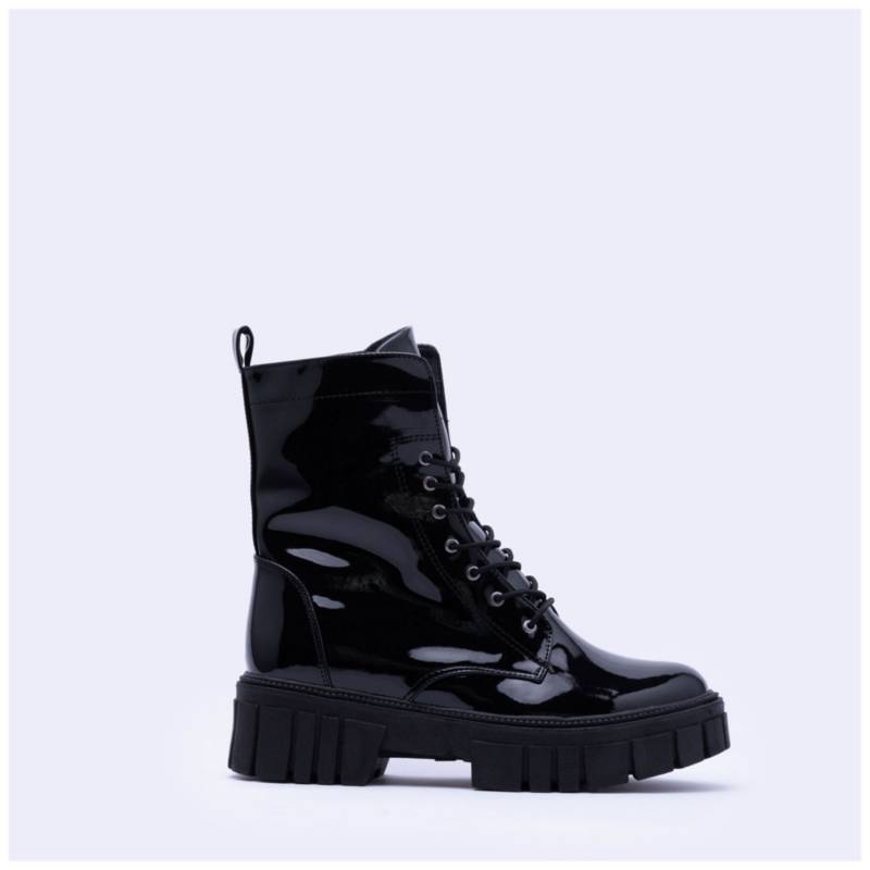 BOTAS MUJER NÉBULA CHAROL NEGRO TAVAI NEBULA - 2