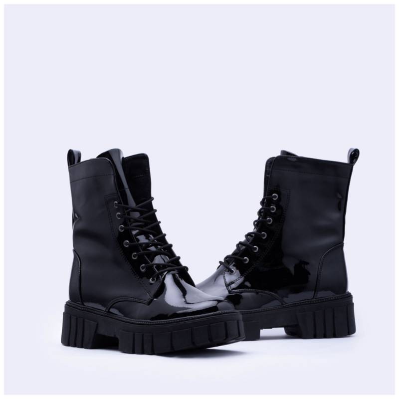BOTAS MUJER NÉBULA CHAROL NEGRO TAVAI NEBULA - 4