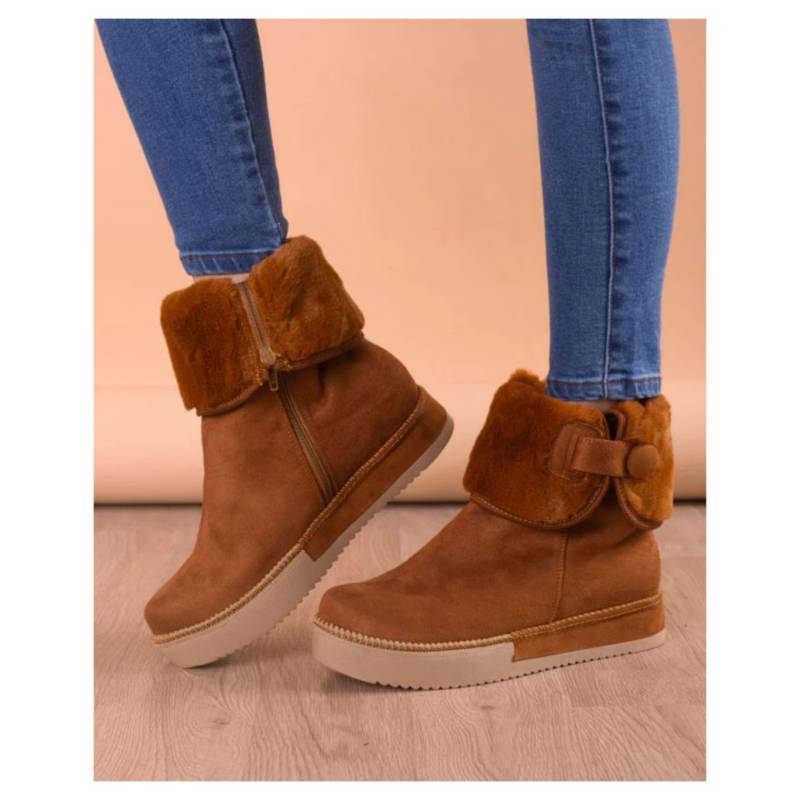 BOTAS MUJER NÉBULA CAFÉ NAMAZU - 1