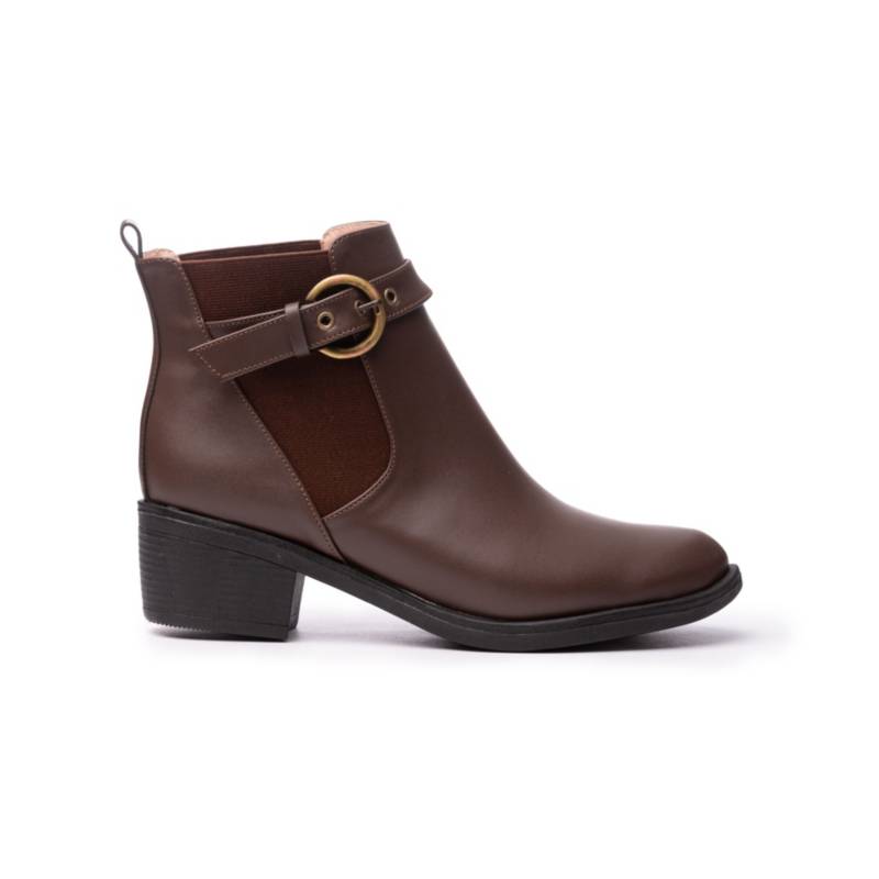 Ripley - BOTINES MUJER NÉBULA CAFÉ SAPPORO