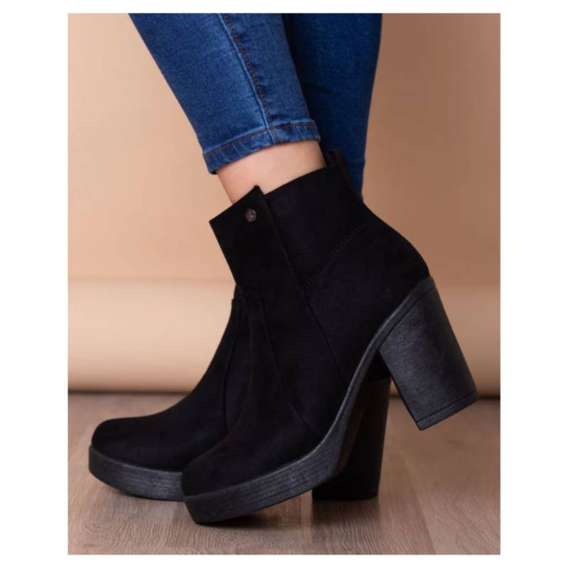 BOTAS MUJER NÉBULA NEGRO COFFS - 5