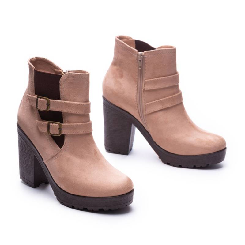 BOTAS MUJER NÉBULA CAFÉ CLARO TOURS - 4