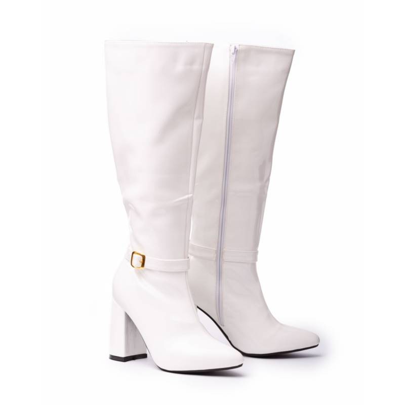 BOTAS MUJER NÉBULA BLANCO SAMALUT CHAROL - 1