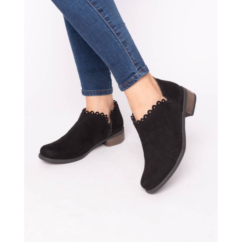 BOTINES MUJER NÉBULA NEGRO OSTENDE - 1
