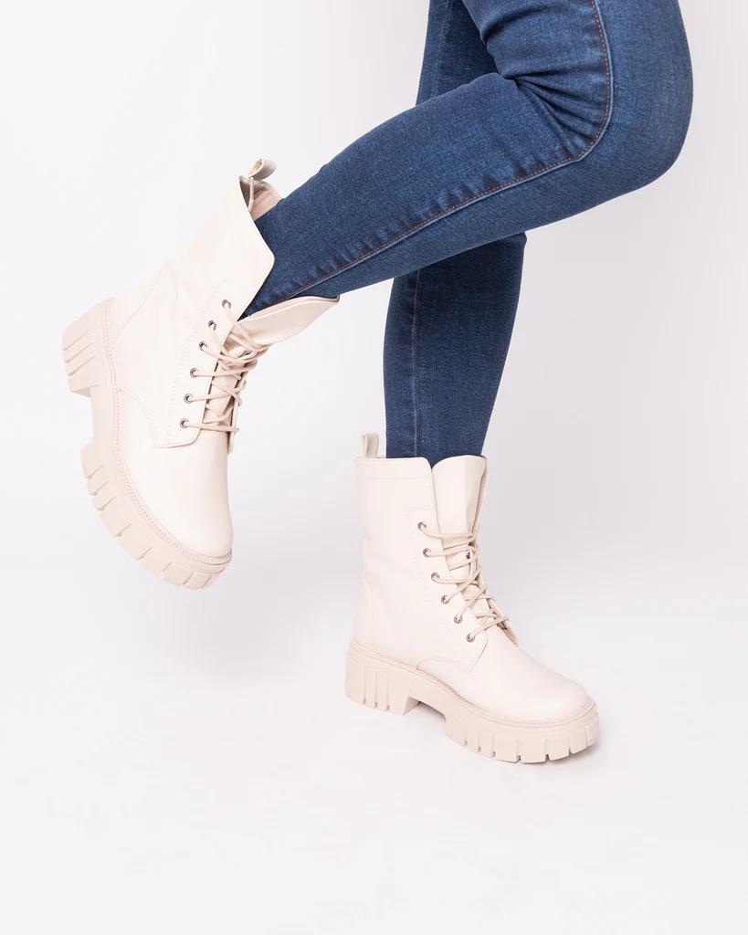 BOTAS MUJER NÉBULA CAFÉ CLARO TAVAI - 4