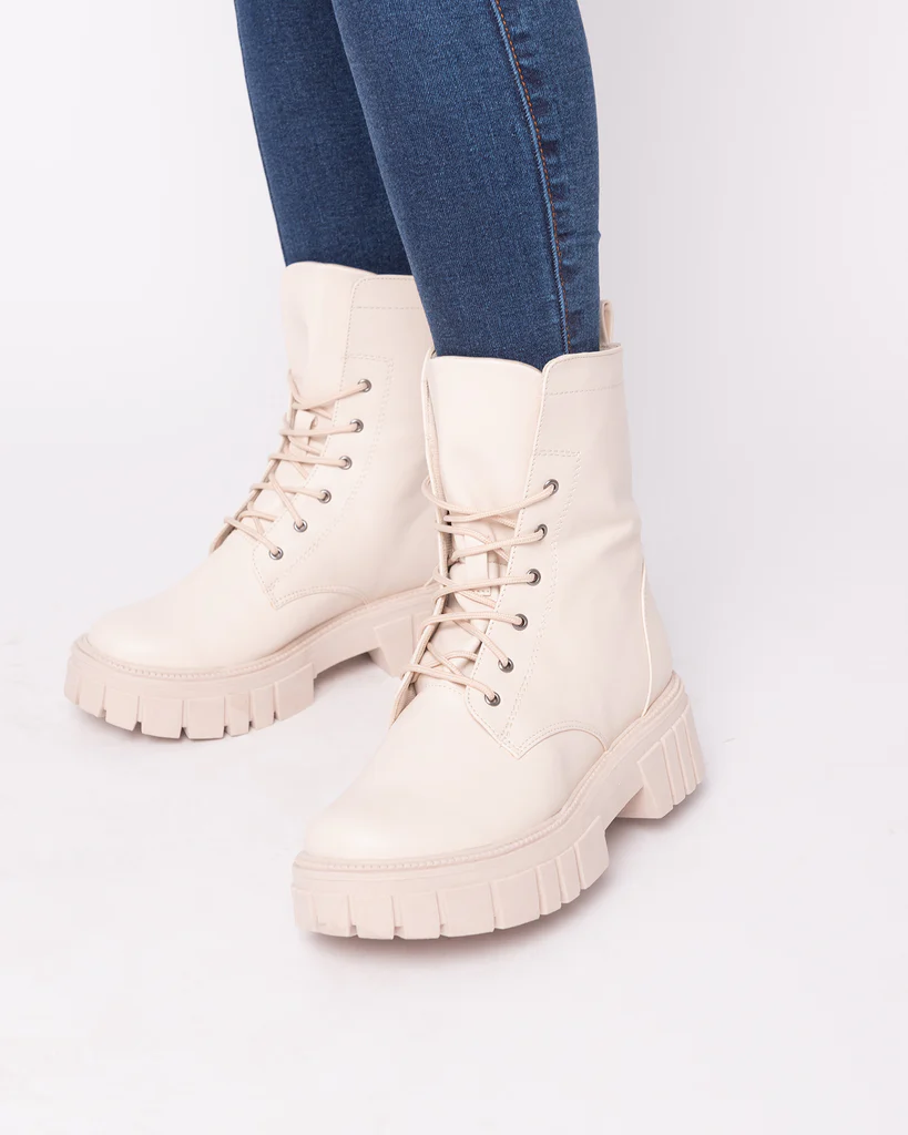 BOTAS MUJER NÉBULA CAFÉ CLARO TAVAI - 5