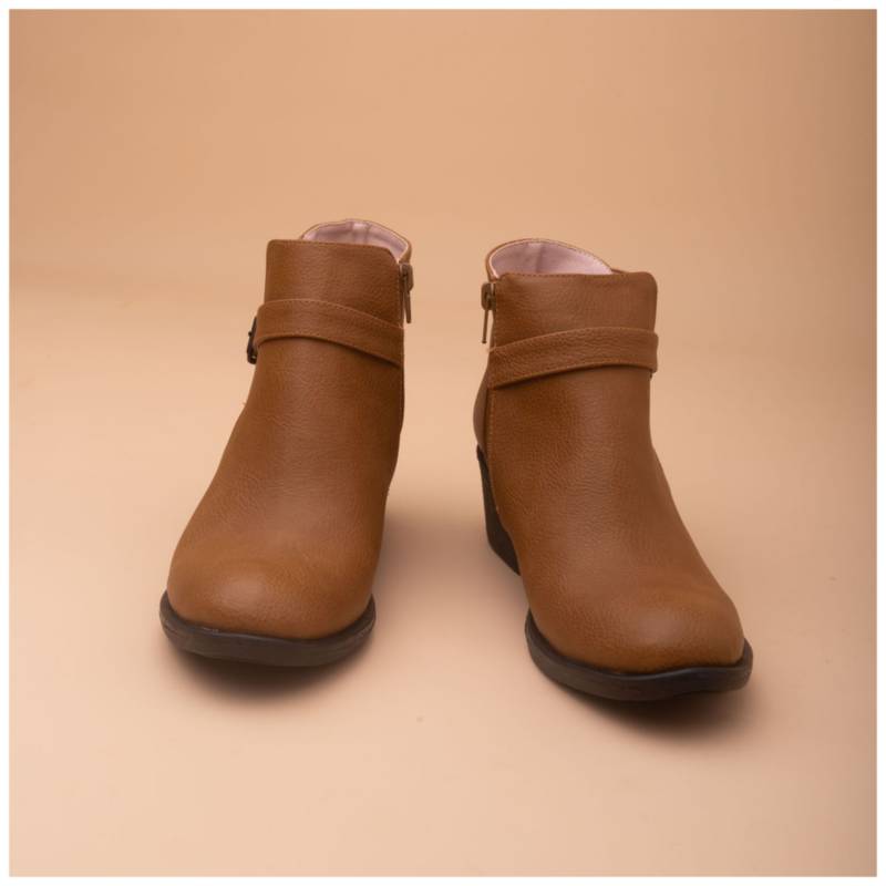 Ripley - BOTINES MUJER NÉBULA CAFÉ CLARO NARA