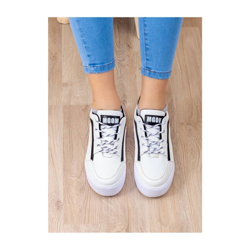 ZAPATILLAS ARIZONA - BLANCO Y NEGRO - 4