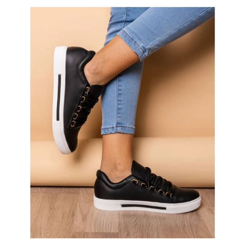 ZAPATILLA LETICIA - NÉBULA - NEGRO - 5