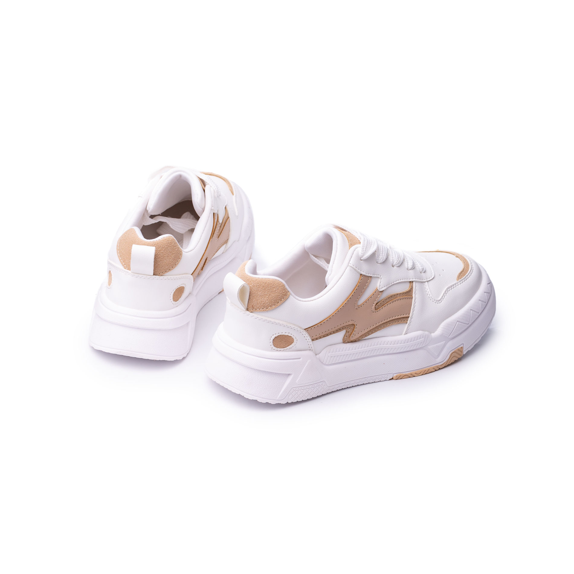 ZAPATILLA TROYES - NÉBULA  BEIGE - 3