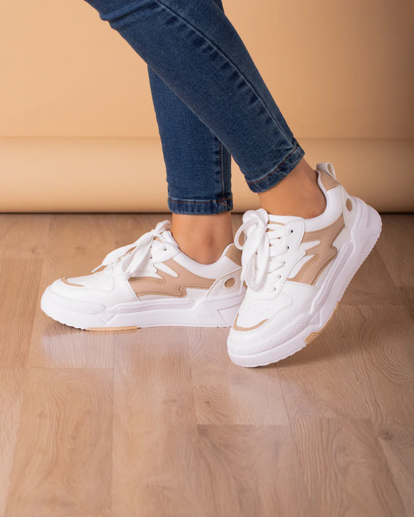 ZAPATILLA TROYES - NÉBULA  BEIGE - 4