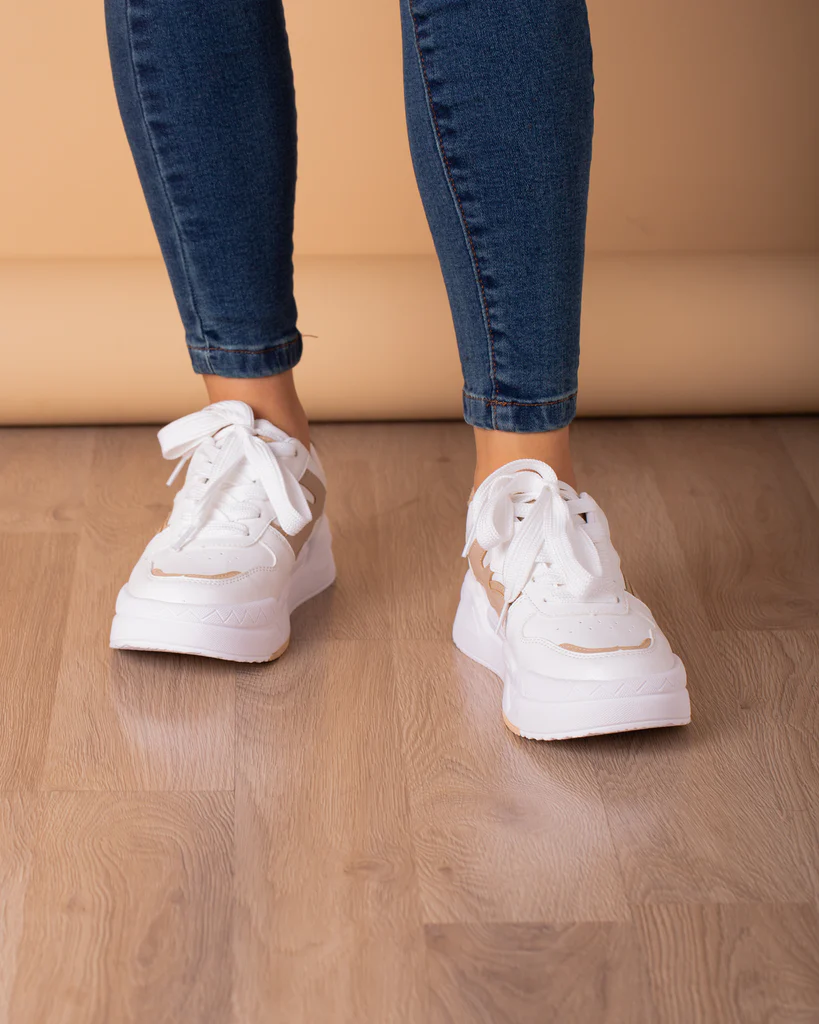 ZAPATILLA TROYES - NÉBULA  BEIGE - 5