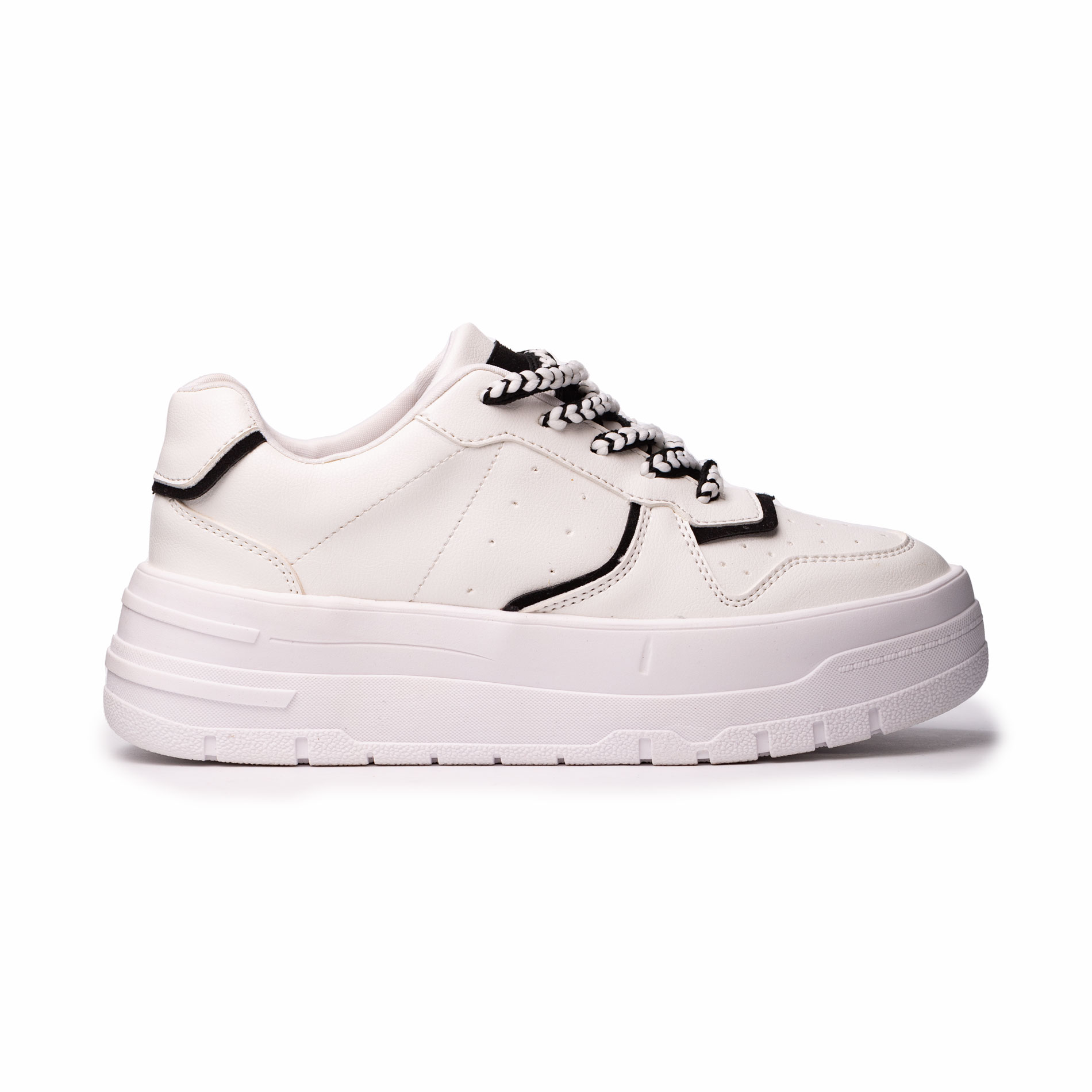 ZAPATILLA RULES - NÉBULA - BLANCO NEGRO - 1
