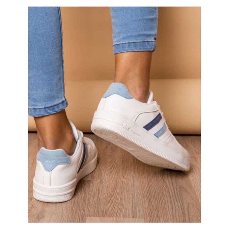 ZAPATILLA SISAK - NÉBULA - CELESTE - 6