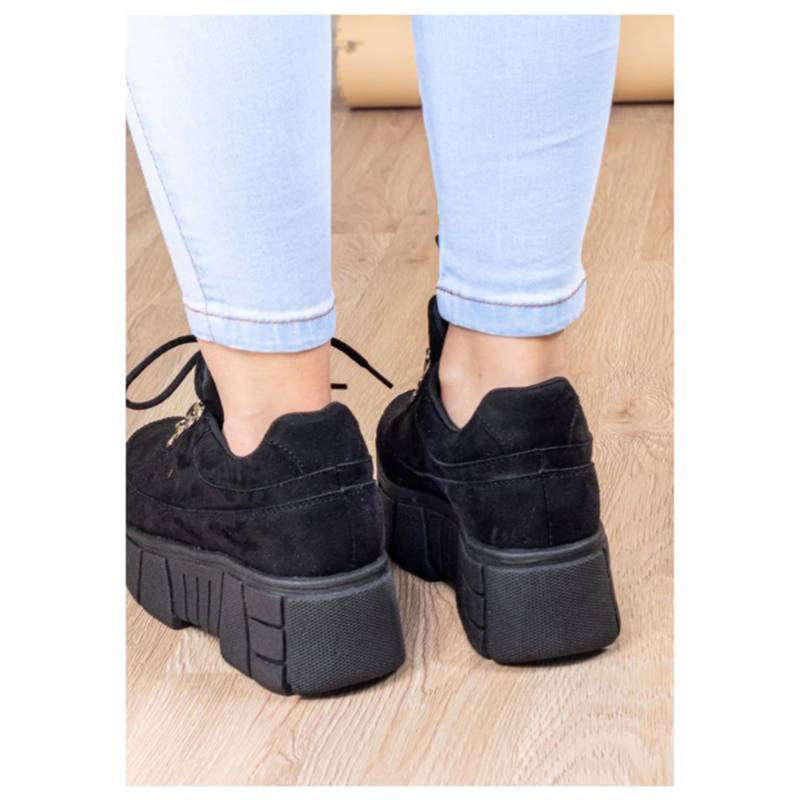 ZAPATILLA ANTILLA - NÉBULA - NEGRO - 6
