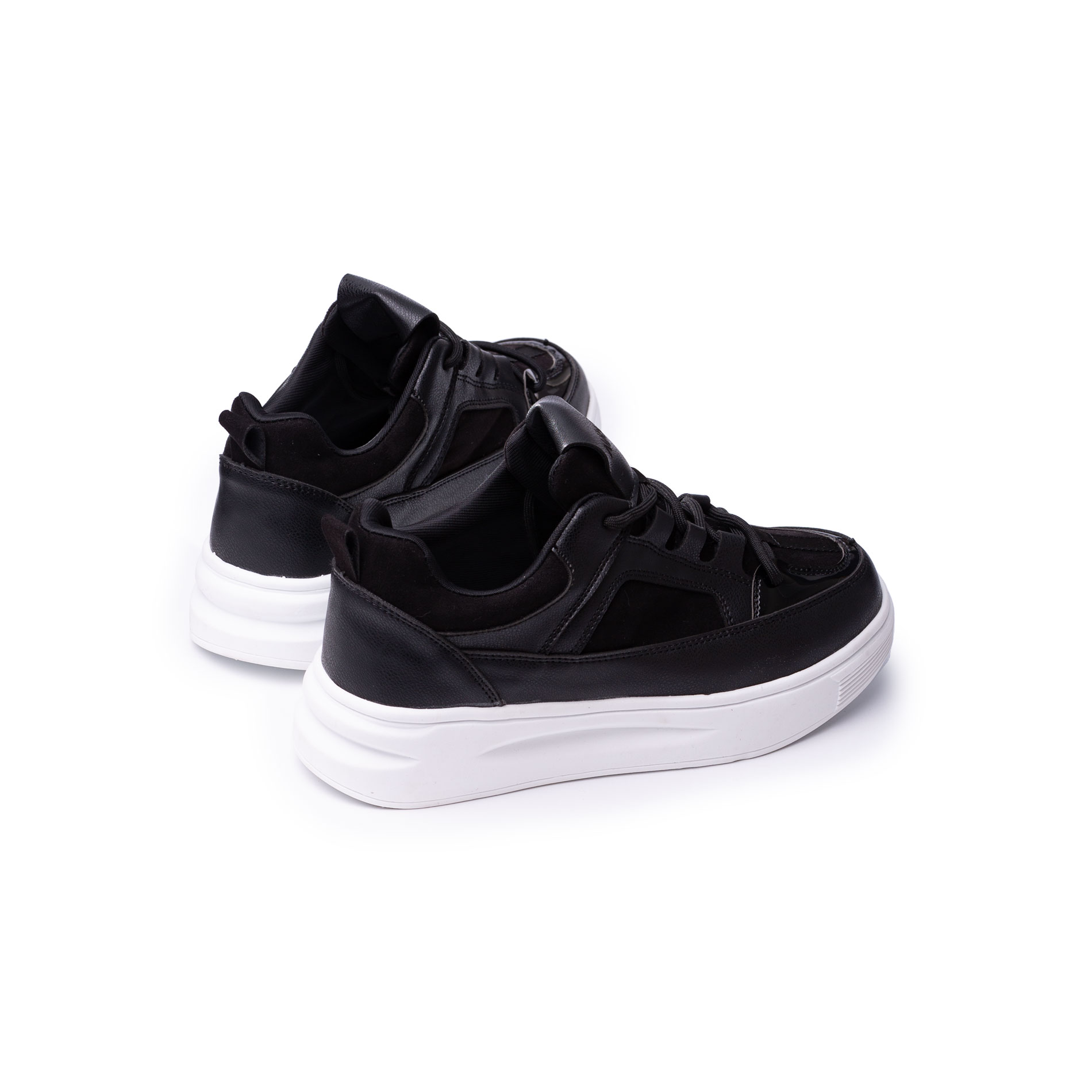 ZAPATILLA AMELIE - NÉBULA - NEGRO GAMUZA - 3