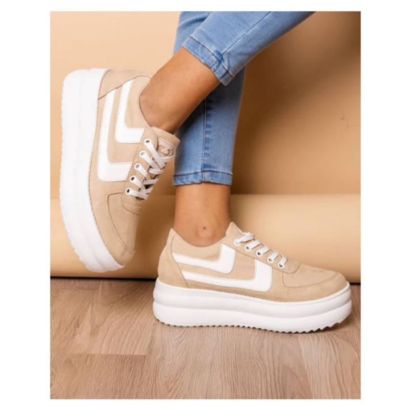ZAPATILLA SANTANDER - NÉBULA BEIGE - 4