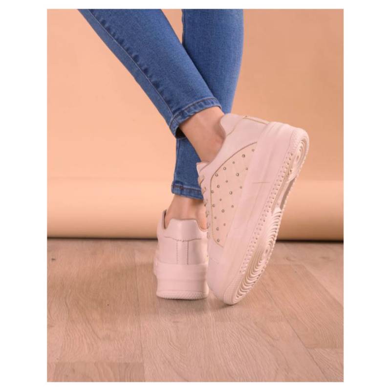 ZAPATILLA DIAMANTE - NÉBULA - BEIGE - 6