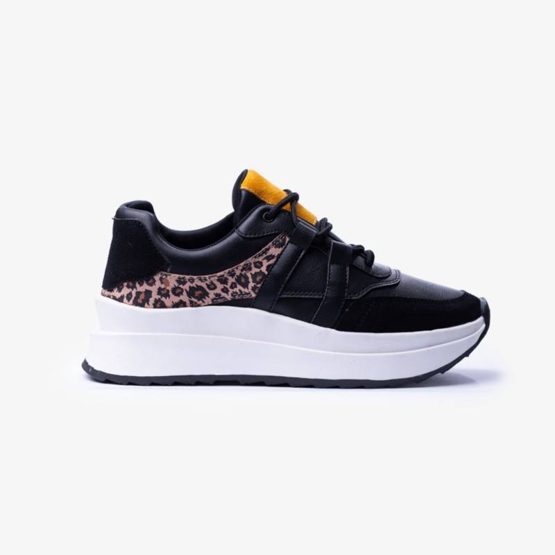 ZAPATILLA THANI - NEGRO PRINT 2 - 1