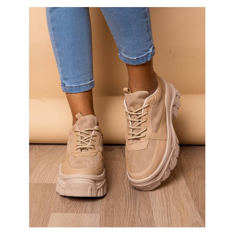 ZAPATILLAS MONTEROS - BEIGE - 4