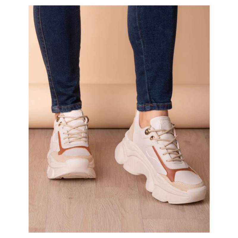 ZAPATILLA DOBRICH - NÉBULA - CAMEL - 6