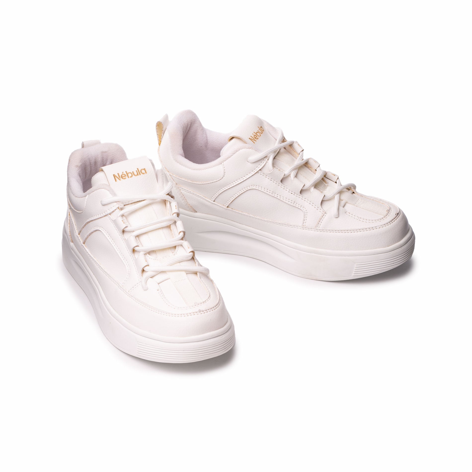 ZAPATILLA AMELIE - NÉBULA - BLANCO - 2