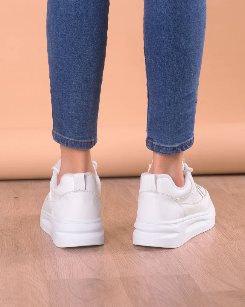 ZAPATILLA AMELIE - NÉBULA - BLANCO - 6