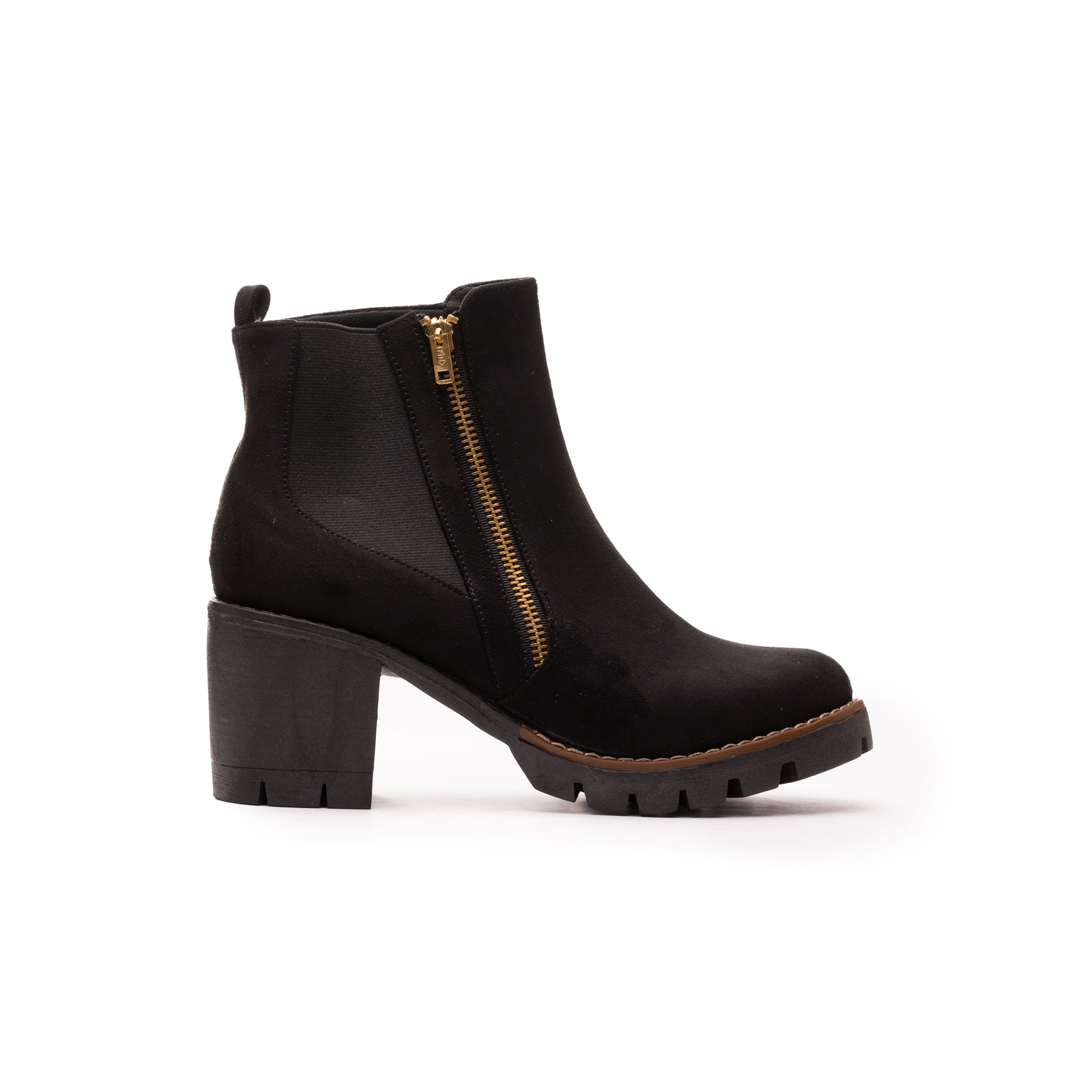 Ripley - BOTINES MUJER NÉBULA NEGRO VICENZA