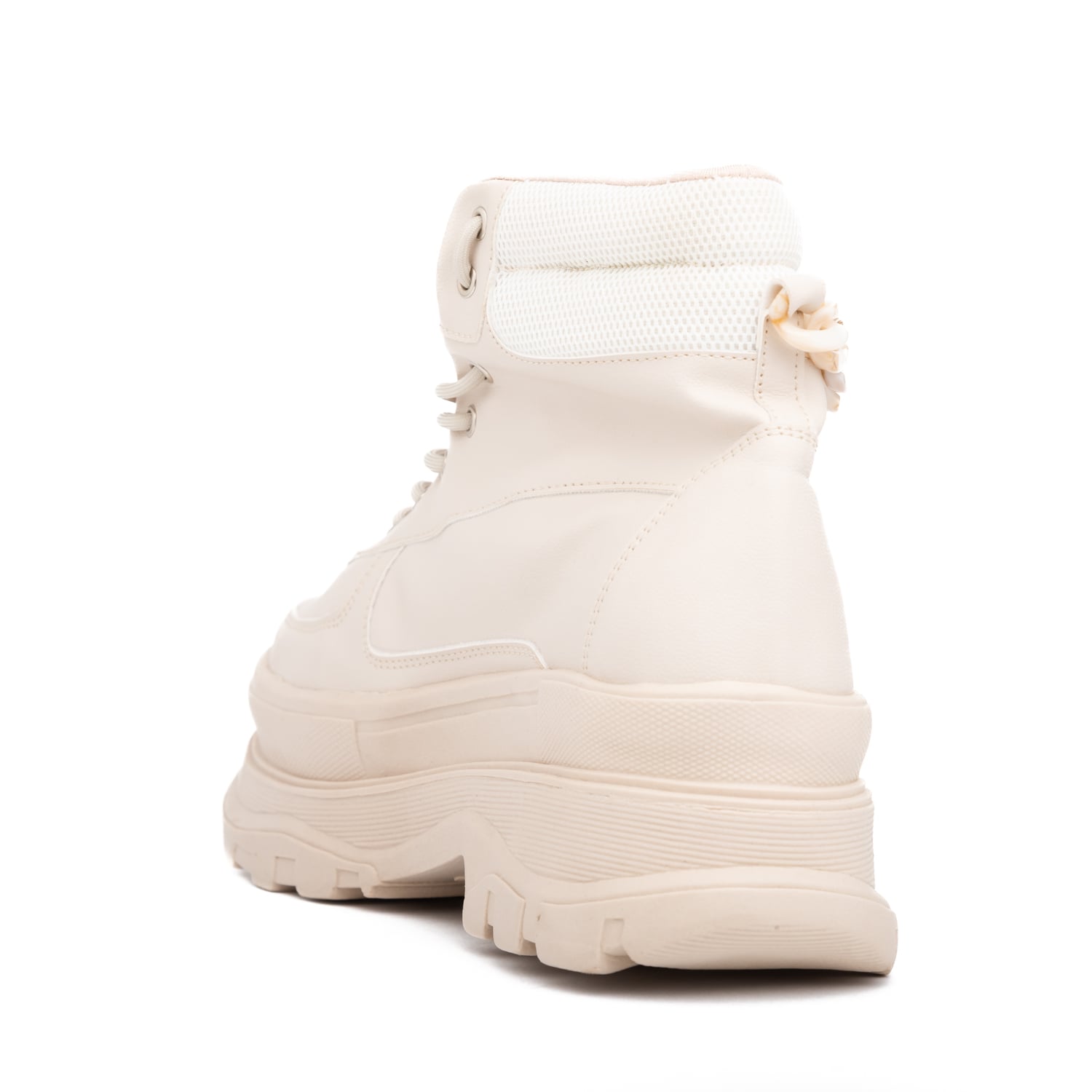 BOTINES MUJER NÉBULA BEIGE NALHY - 3